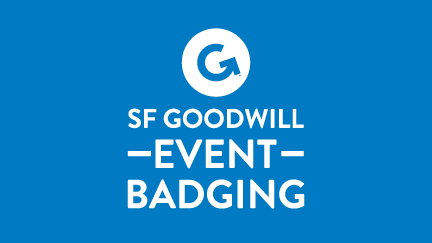 SF Goodwill Event Badging