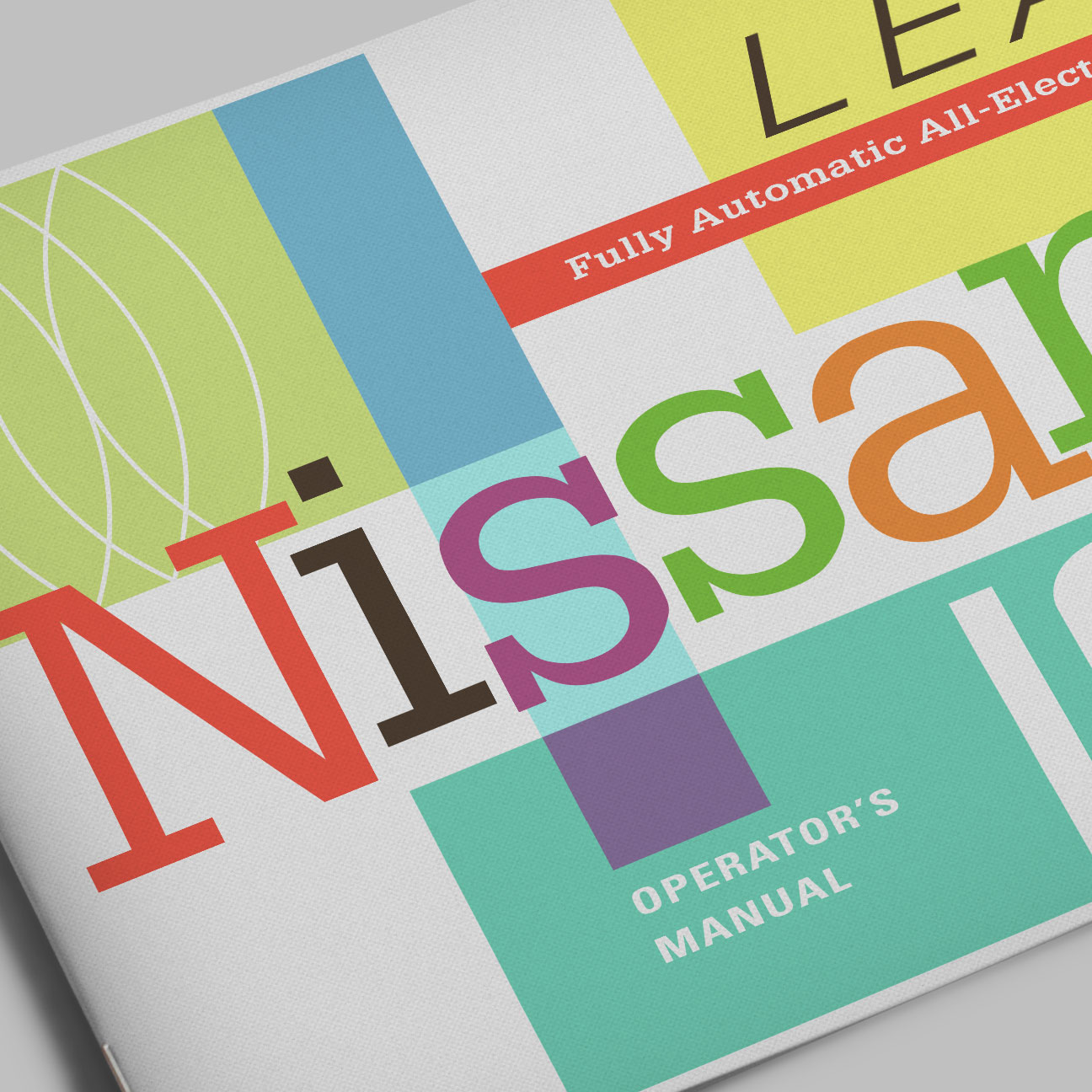 Designerham - Portfolio of Michael Ham - Auto Atomica - Nissan Leaf Close Up